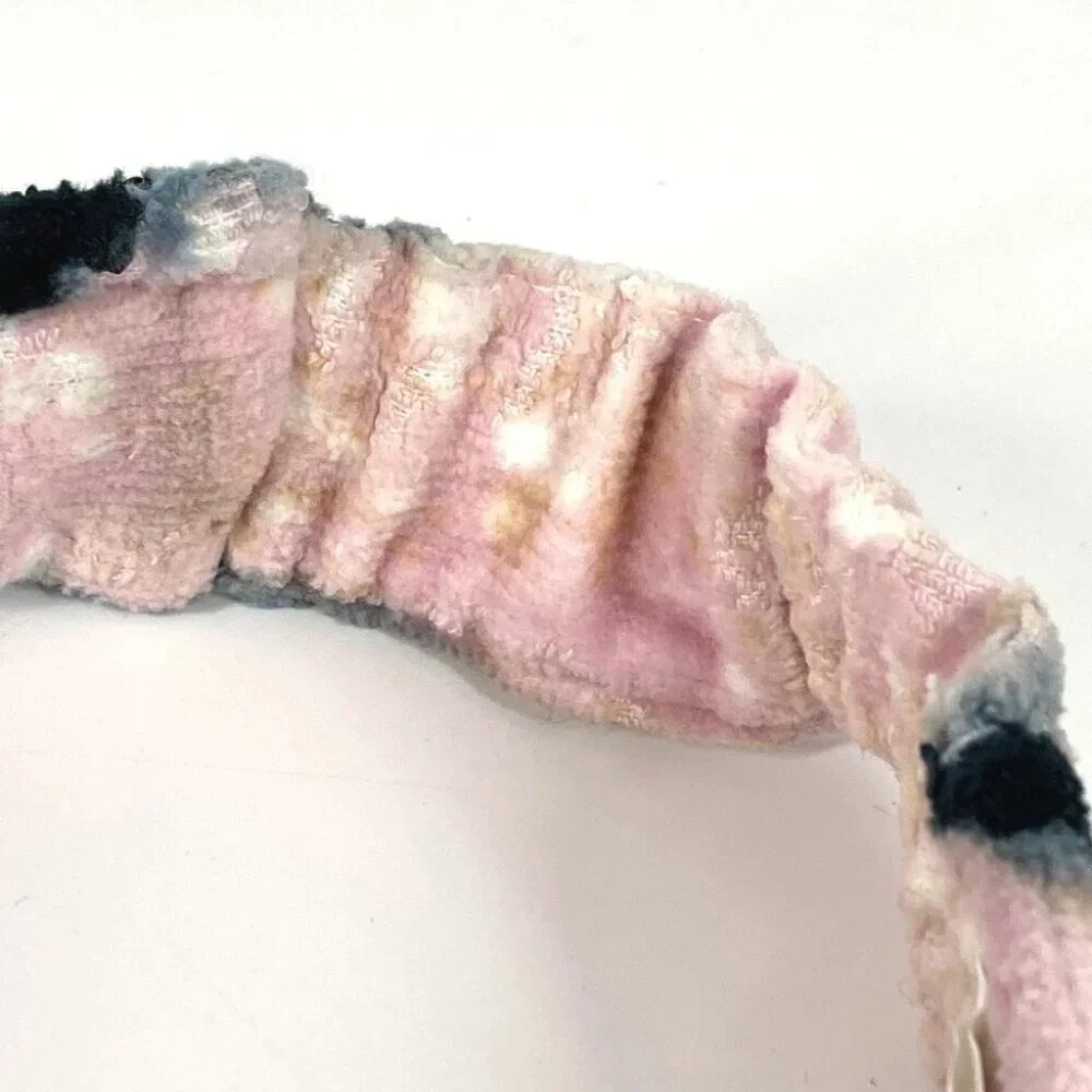 CHANEL pile CC CC Mark hat visor Sun visor cotton pink/Black - Picture 6 of 16